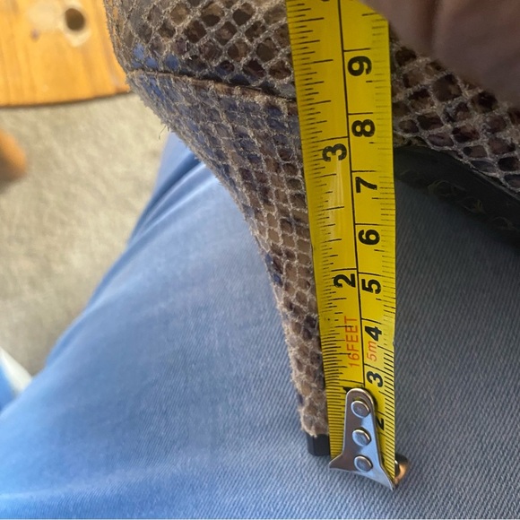 Michael Kors Snakeskin Patterned Women's Shoes 9M - Picture 6 of 8